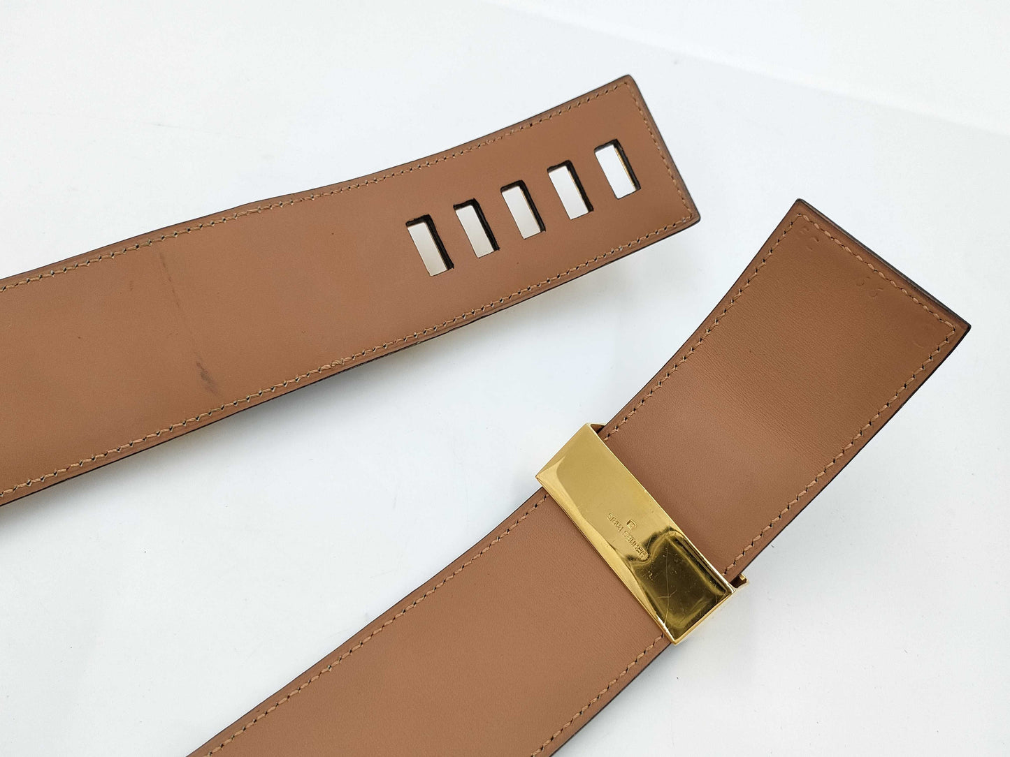 HERMES Collier de Chien Belt Belt