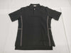 HERMES Serie Button Short Sleeve Polo Shirt Black/Unused Tops