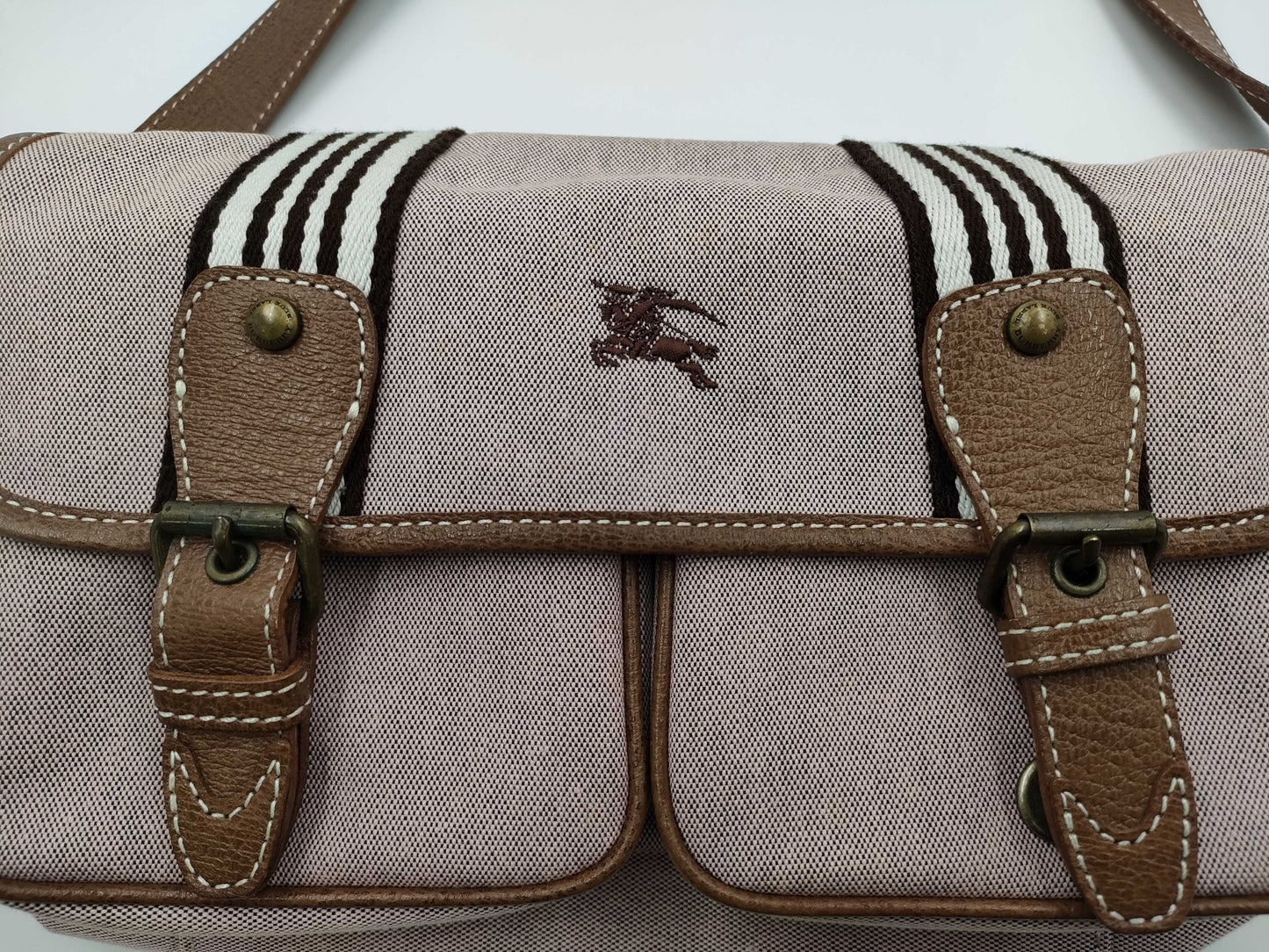 BURBERRY Blue Label Shoulder Canvas Shoulder Bag