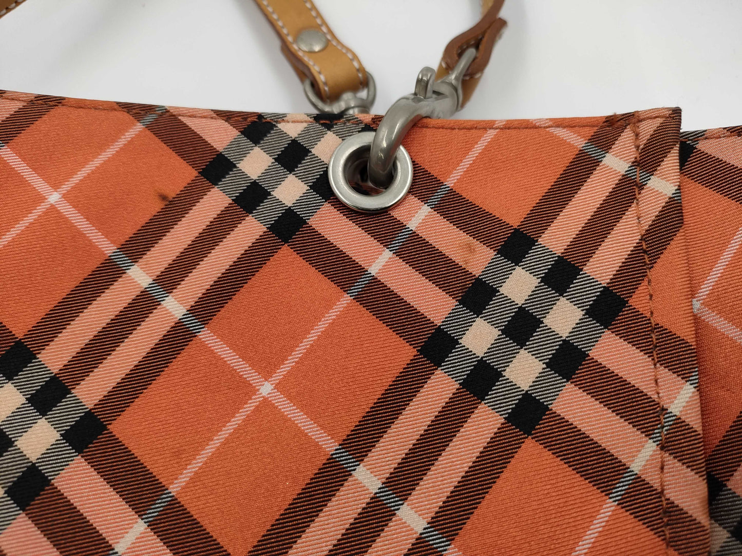 BURBERRY Blue Label Check Tote Bag