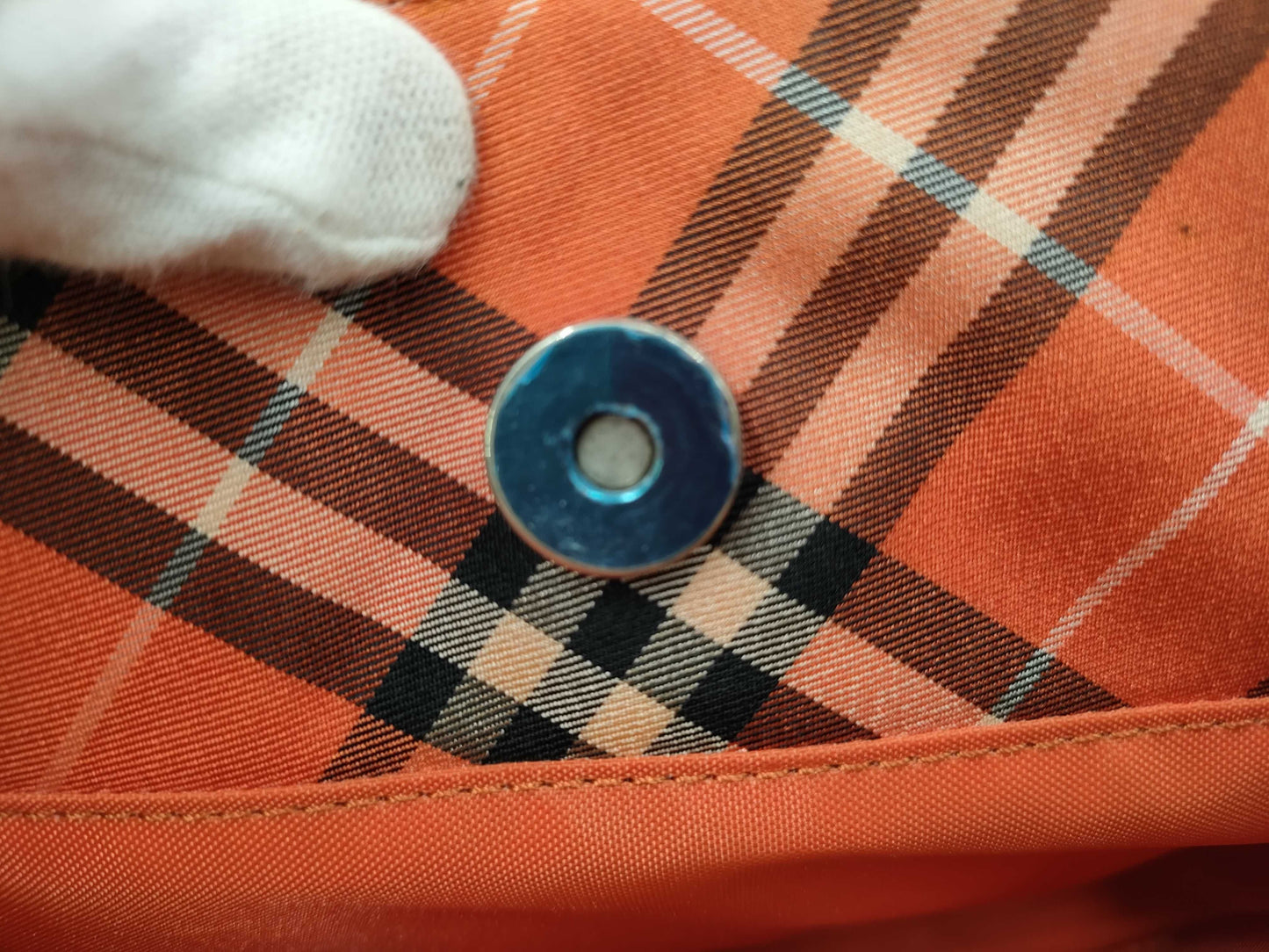 BURBERRY Blue Label Check Tote Bag