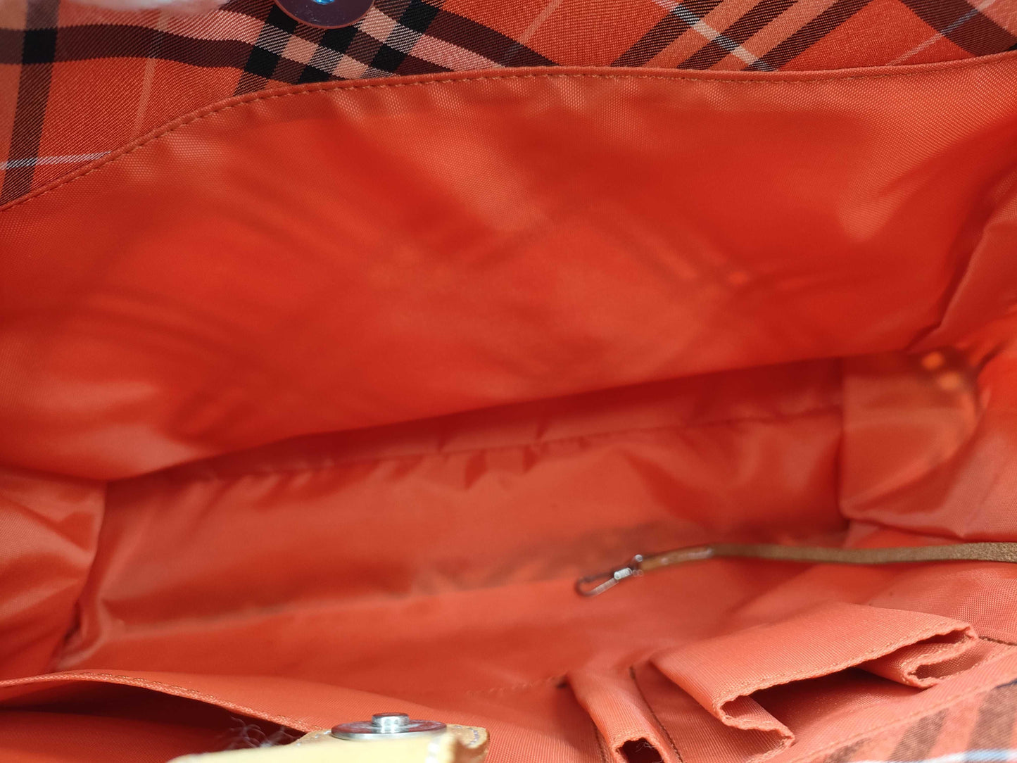 BURBERRY Blue Label Check Tote Bag