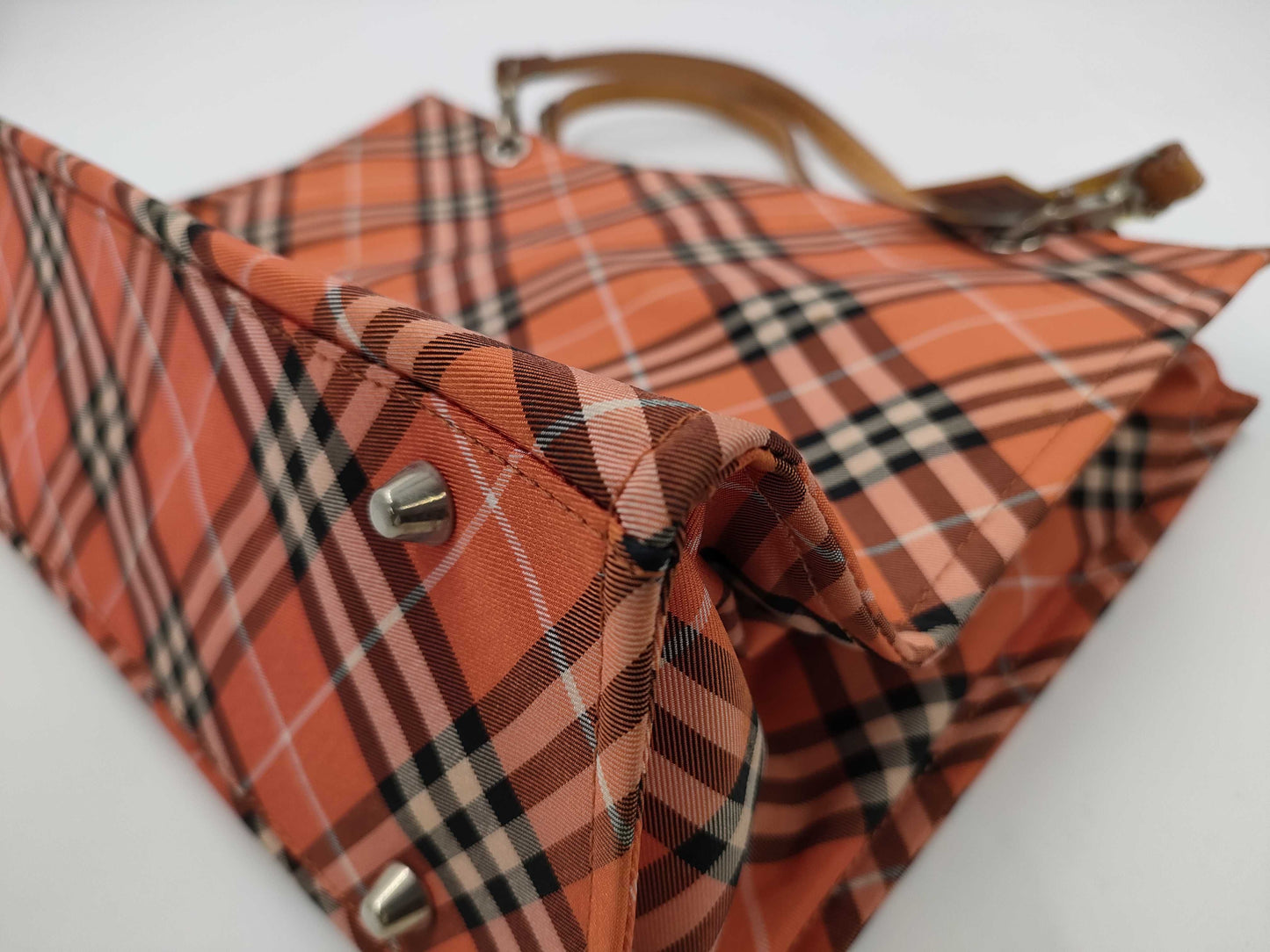 BURBERRY Blue Label Check Tote Bag