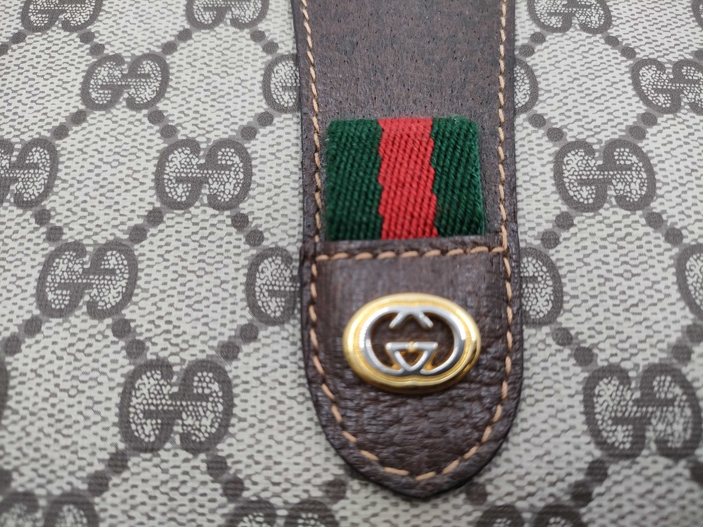 GUCCI GG Supreme Second Bag 156・01・031 Mocha Second Bag