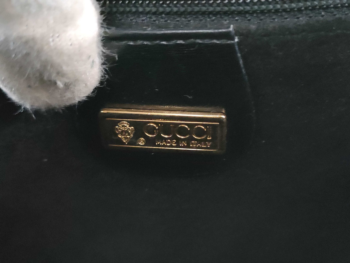 GUCCI Old Leather Shoulder Bag