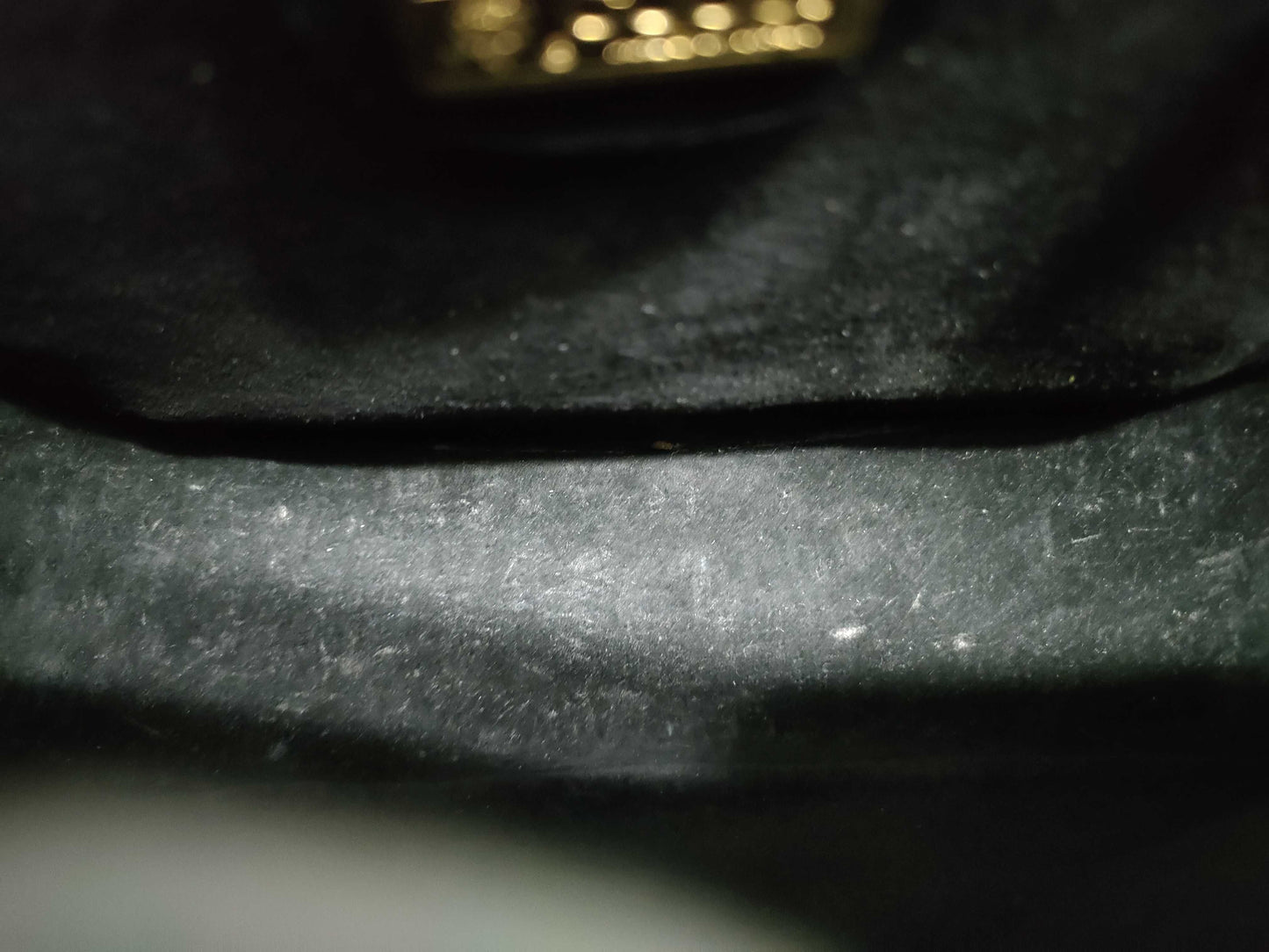 GUCCI Old Leather Shoulder Bag