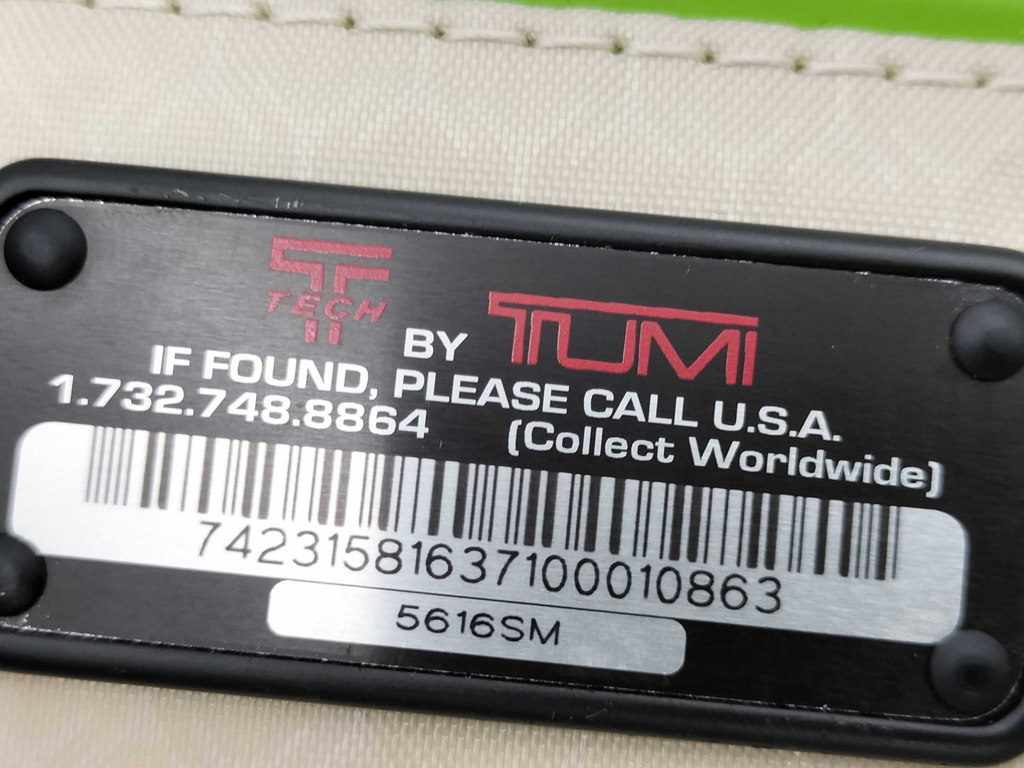 TUMI TECH Business Bag, Excellent Condition