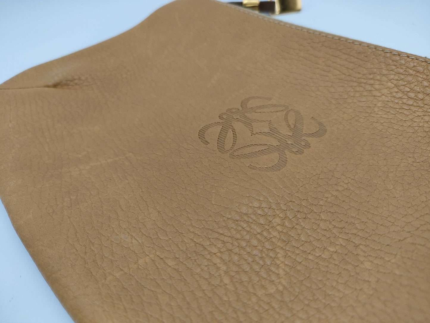 LOEWE Anagram Leather Pouch