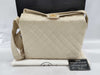 CHANEL Caviar Skin Turnlock Tote with G/Seal Shoulder Bag