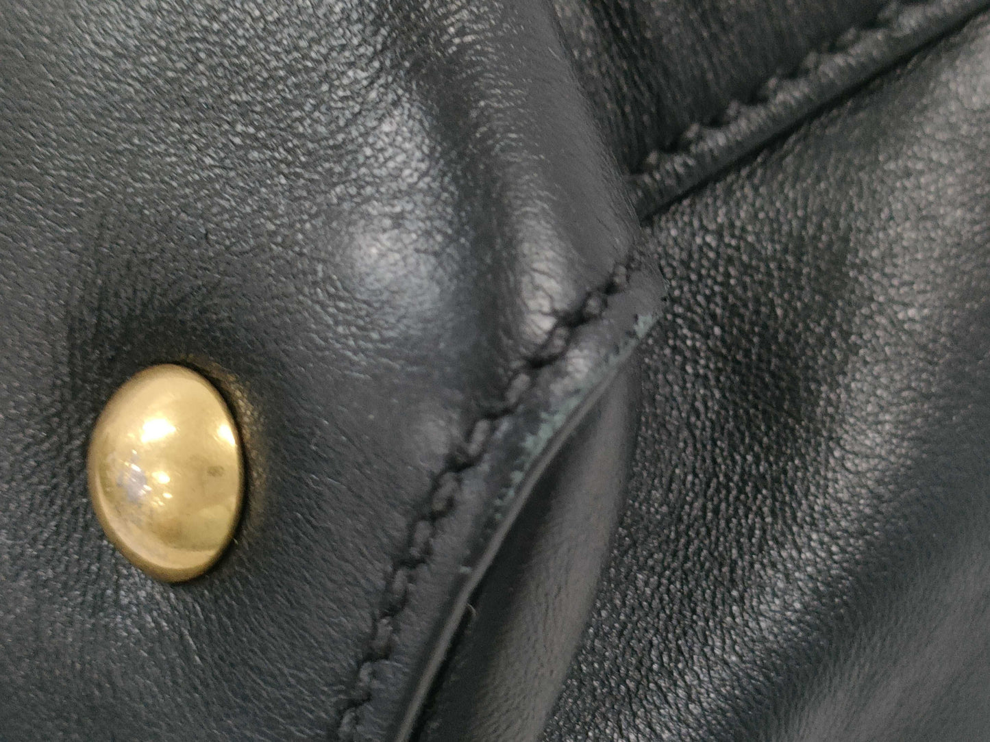 Miu Miu Leather Tote Bag