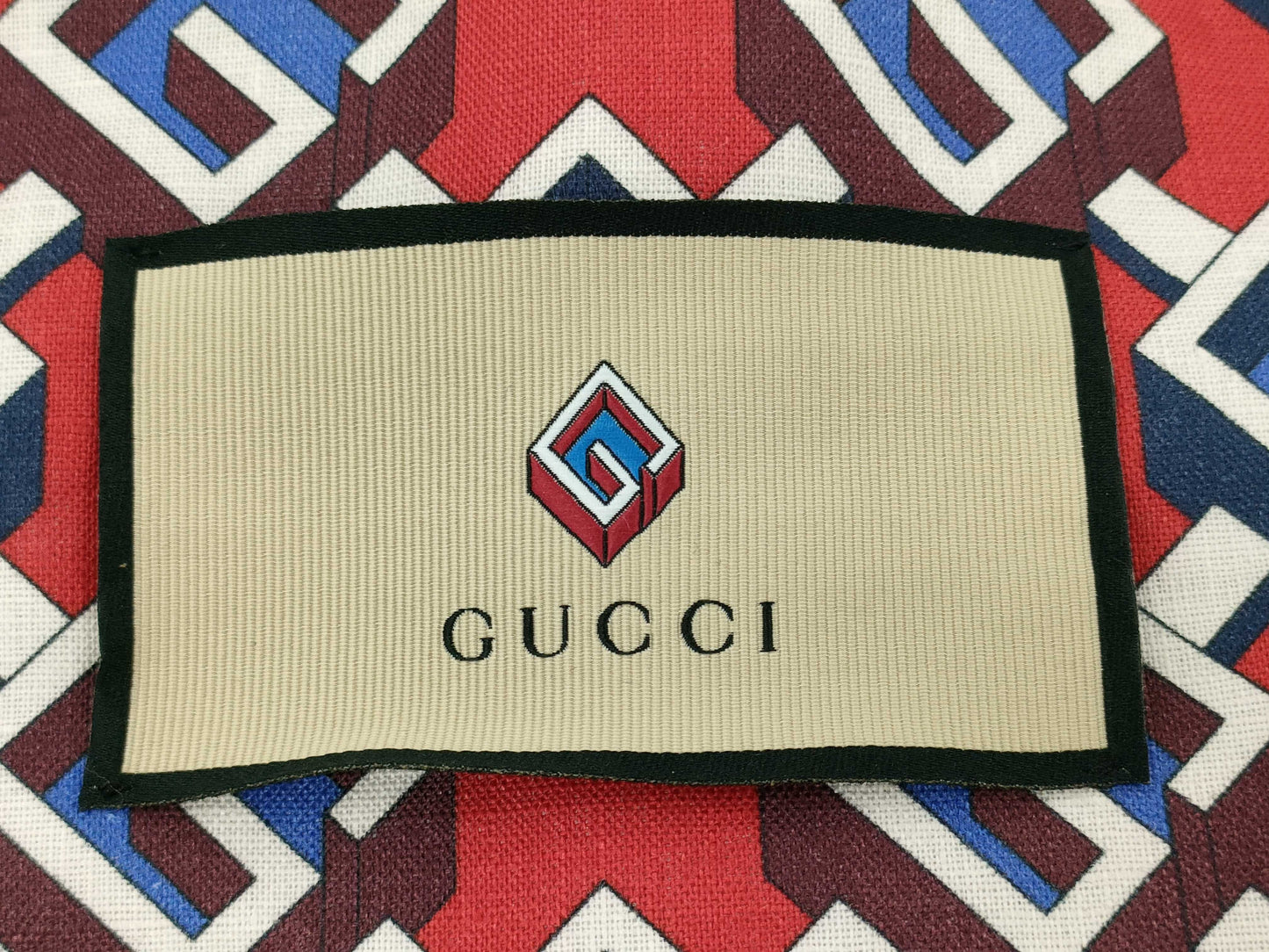 GUCCI Garment Geometric Pattern Other Accessories