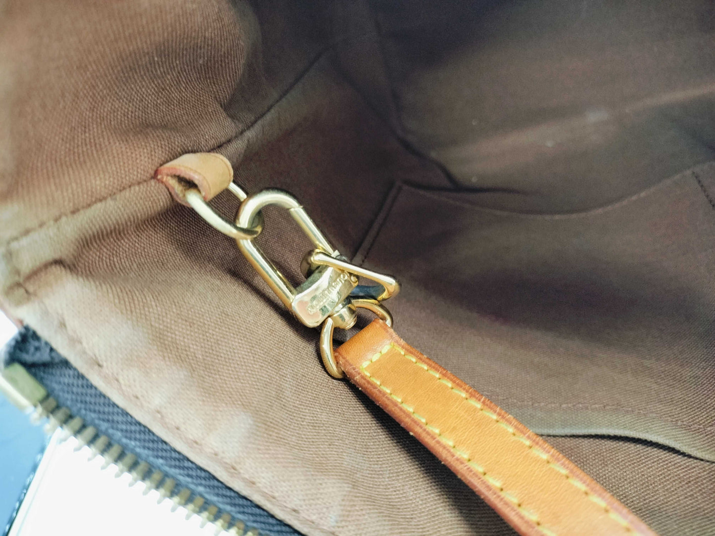 LOUIS VUITTON Monogram M40145 Palermo PM Tote Bag