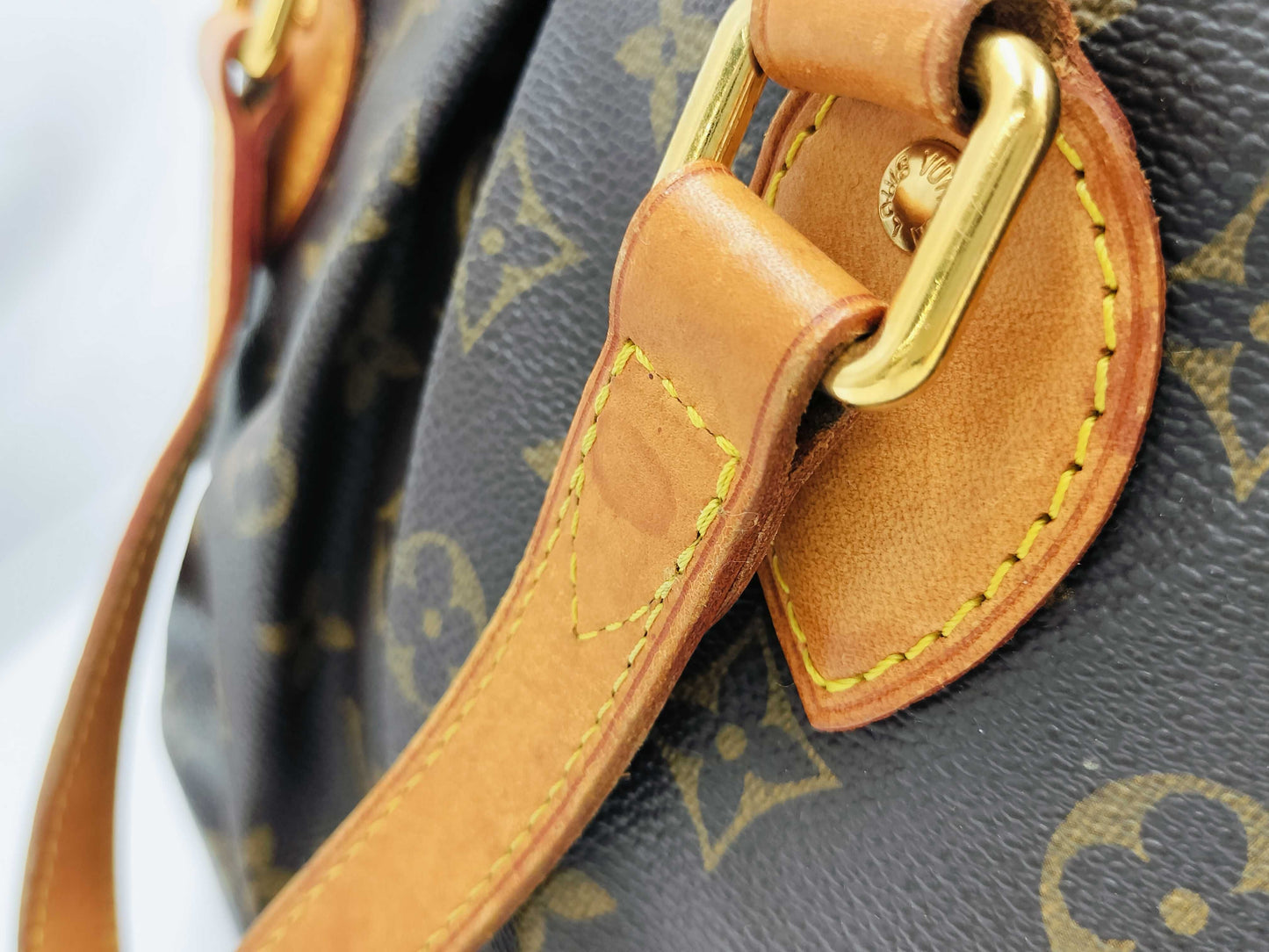 LOUIS VUITTON Monogram M40145 Palermo PM Tote Bag