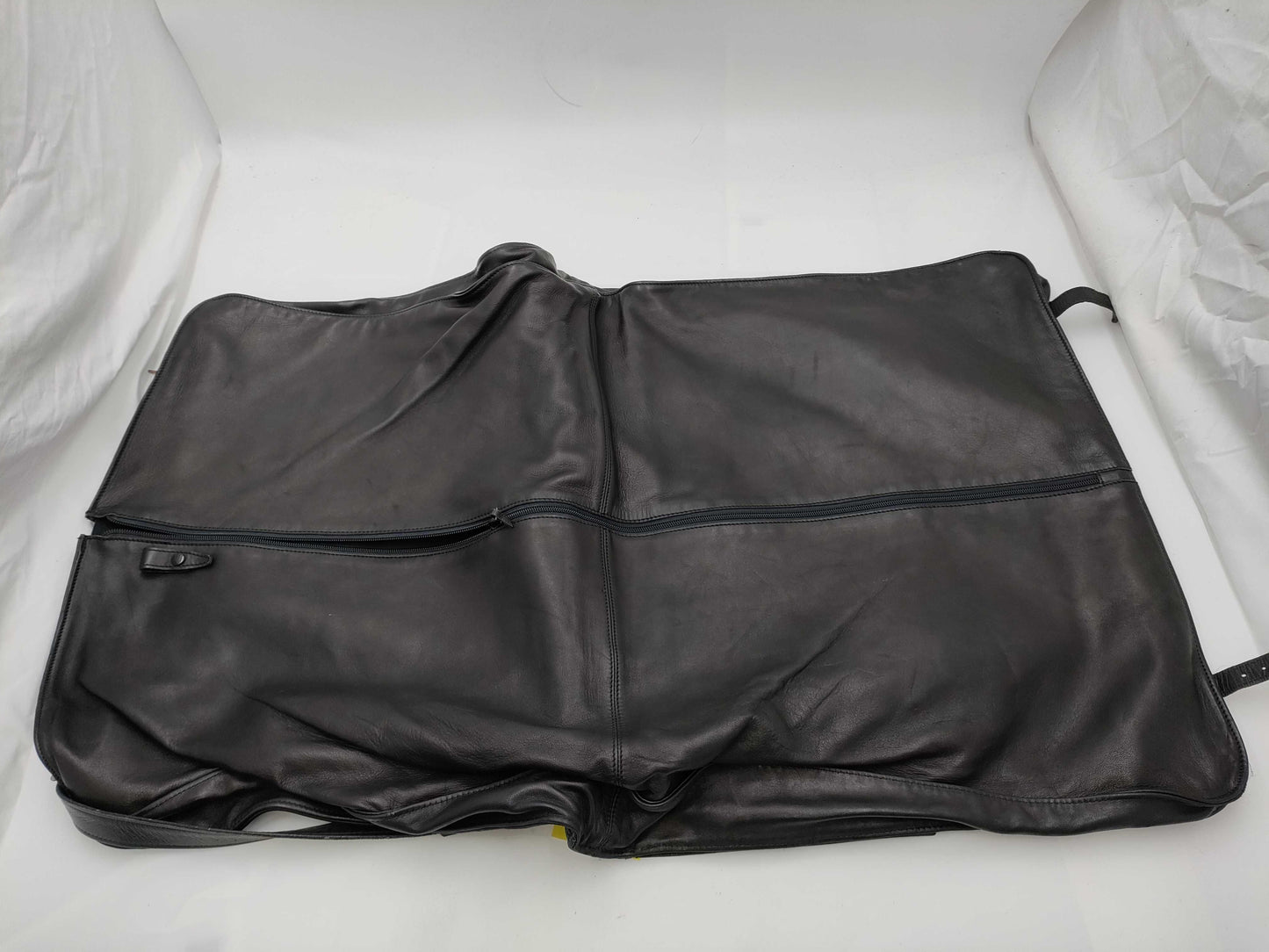 Dunhill leather suit bag