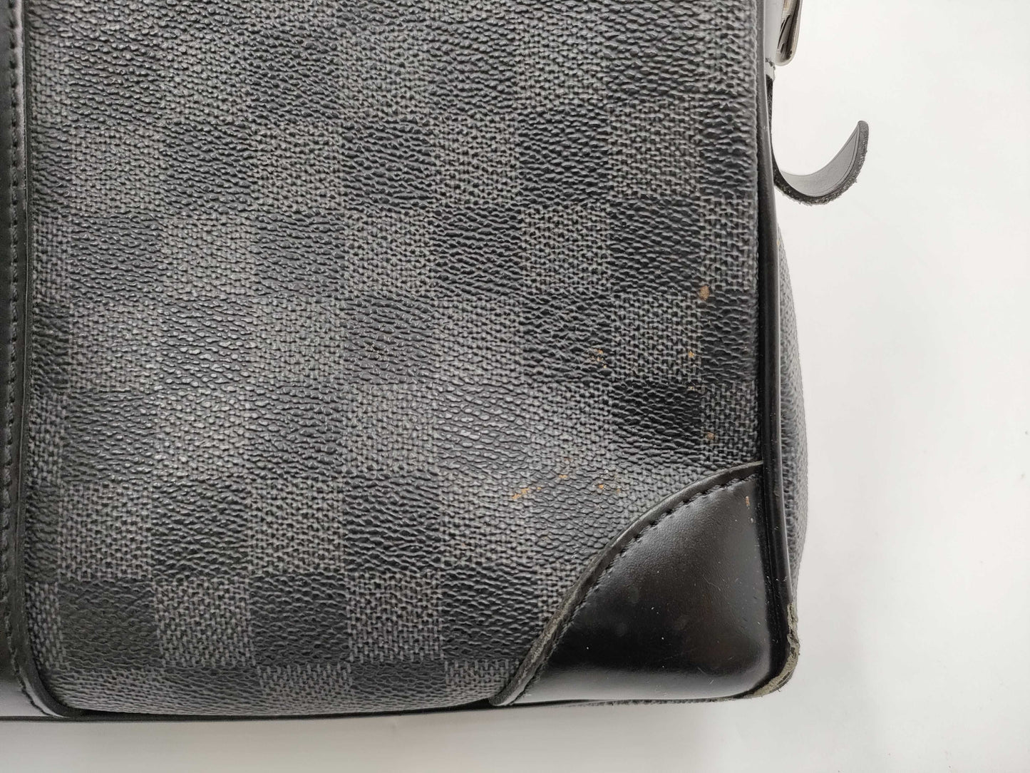 LOUIS VUITTON Damier Graphite Porto Document Voyage Zipper Junk Bag