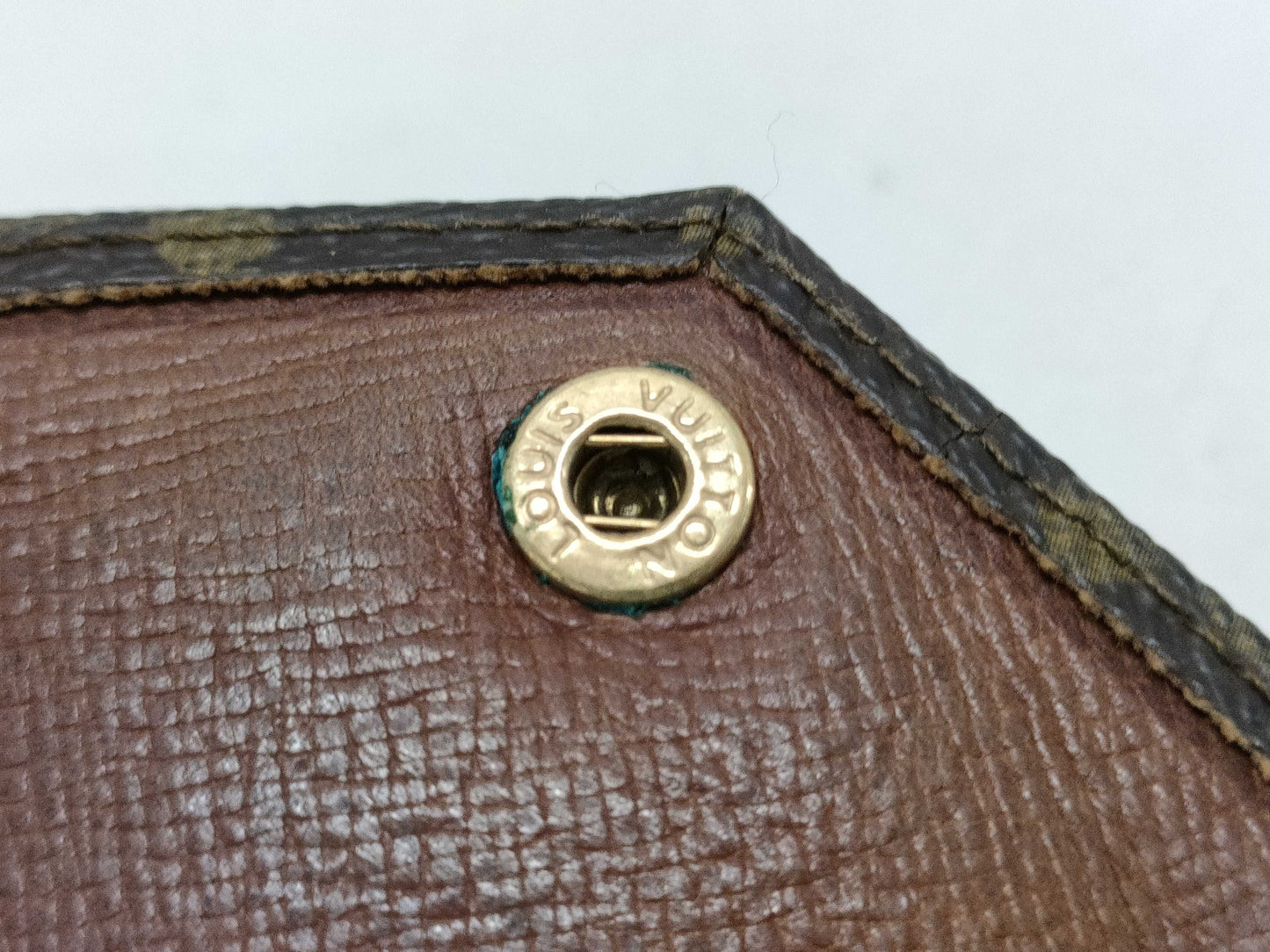 LOUIS VUITTON Monogram Porte Monnaie Bi-E Carte Credit Wallet