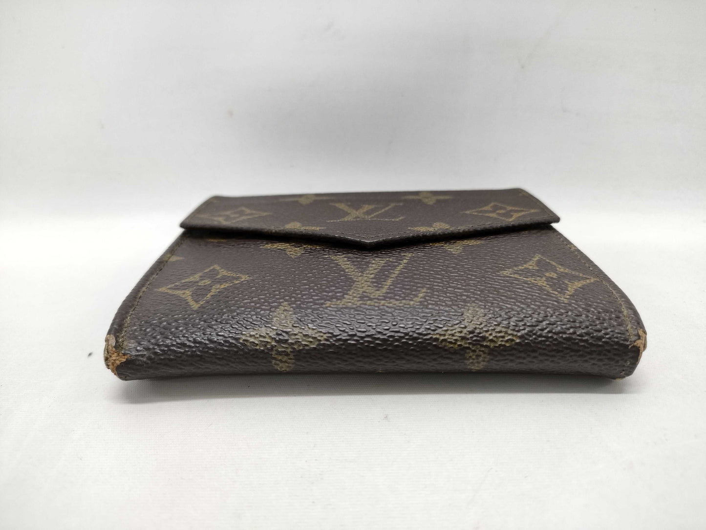 LOUIS VUITTON Monogram Porte Monnaie Bi-E Carte Credit Wallet