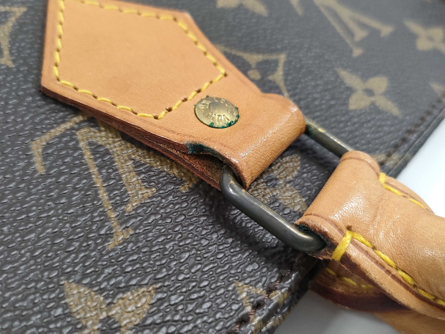 LOUIS VUITTON Monogram Sac Plat Tote Bag