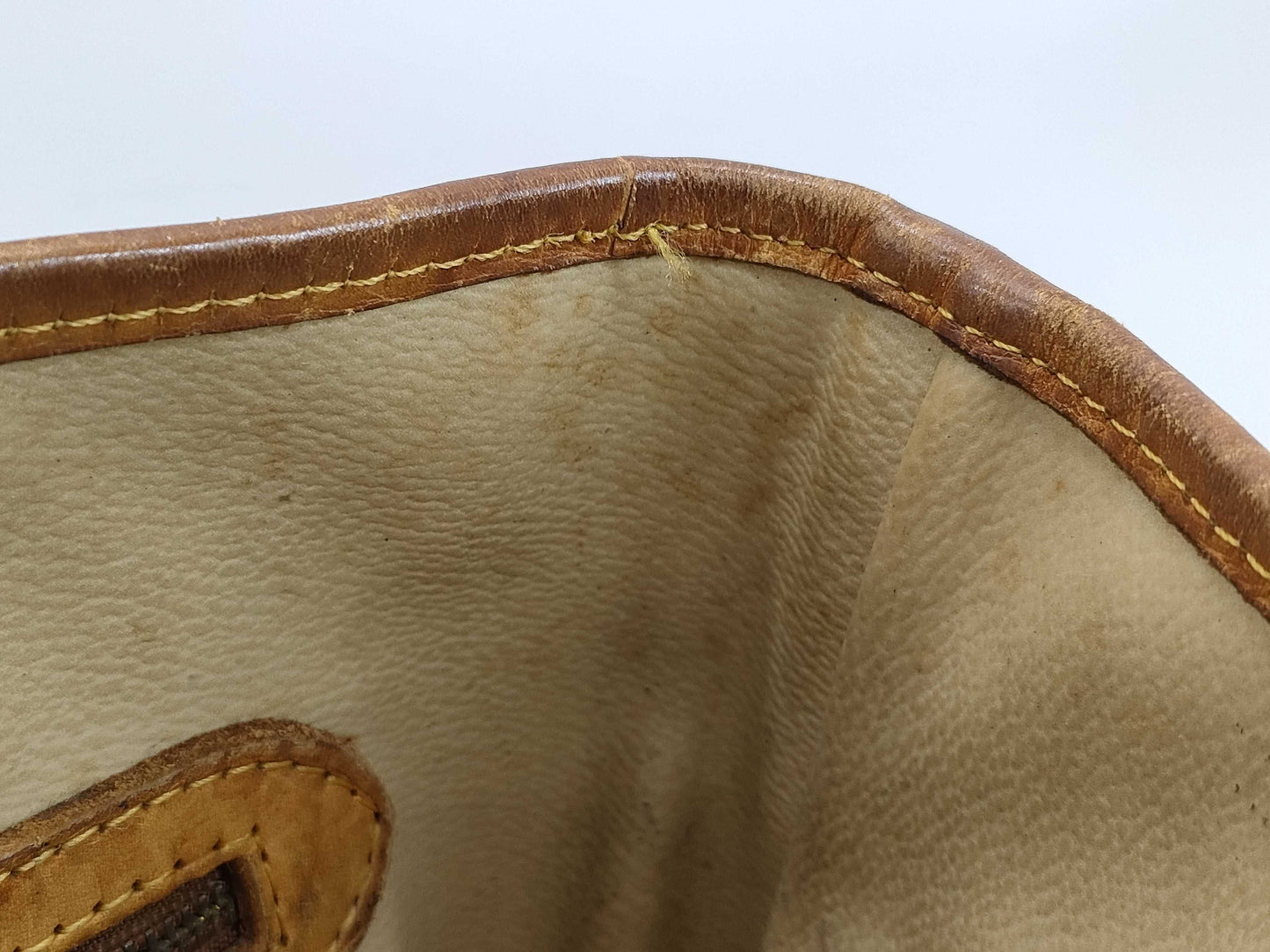 LOUIS VUITTON Monogram Bucket PM Tote Bag