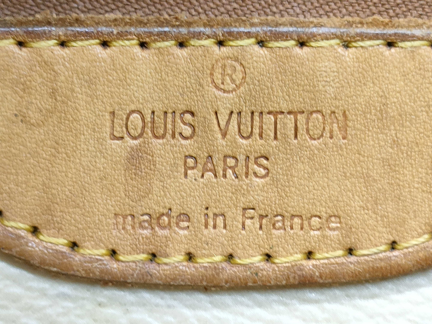 LOUIS VUITTON Monogram Bucket PM Tote Bag