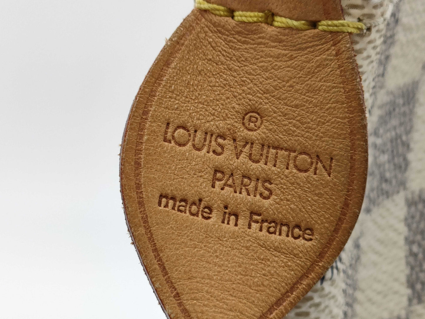 LOUIS VUITTON Damier Azur N51186 Saleya PM Tote Bag