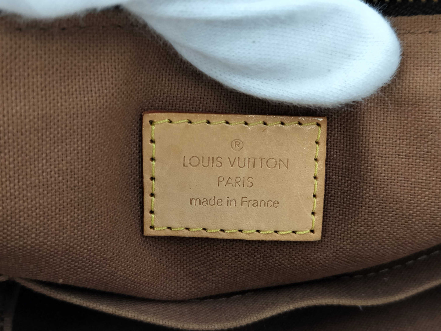 LOUIS VUITTON Monogram M40007 Popincourt Au Tote Bag