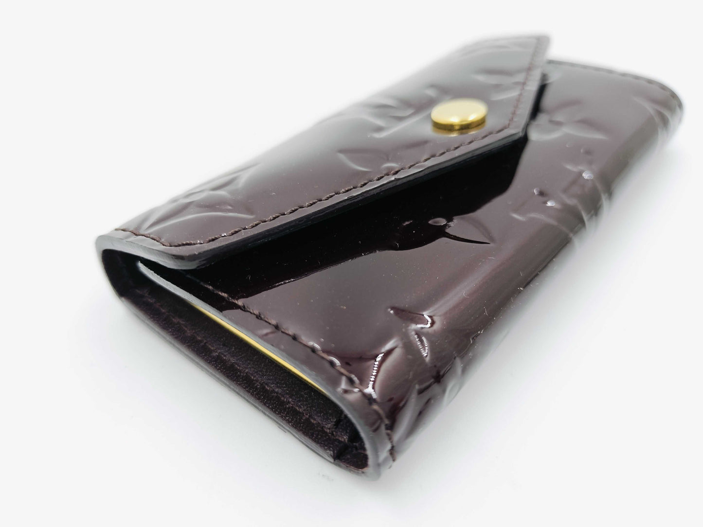 LOUIS VUITTON Vernis M93517 Multicle 4-Row Wallet