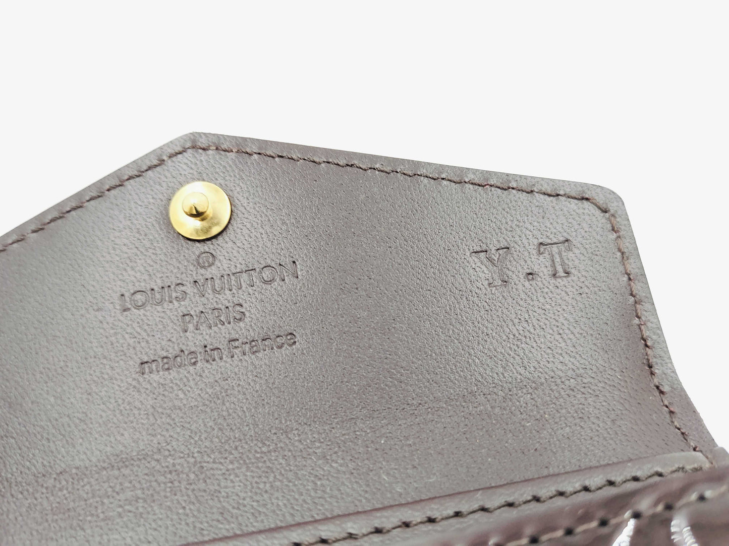 LOUIS VUITTON Vernis M93517 Multicle 4-Row Wallet