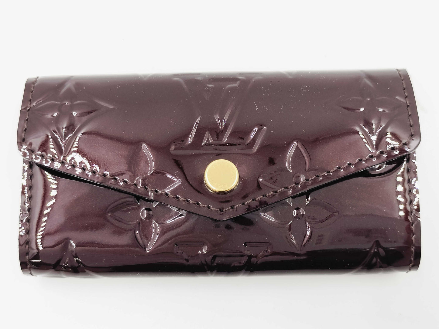 LOUIS VUITTON Vernis M93517 Multicle 4-Row Wallet