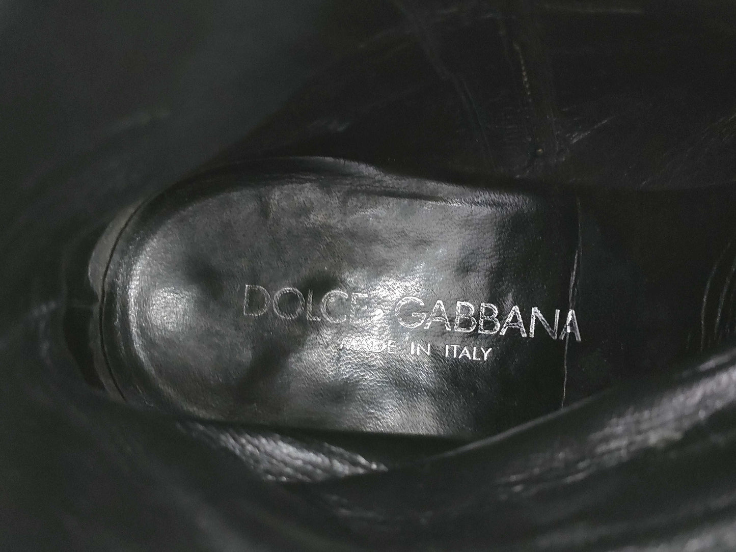 DOLCE & GABBANA Short Boots Leather Other Shoes