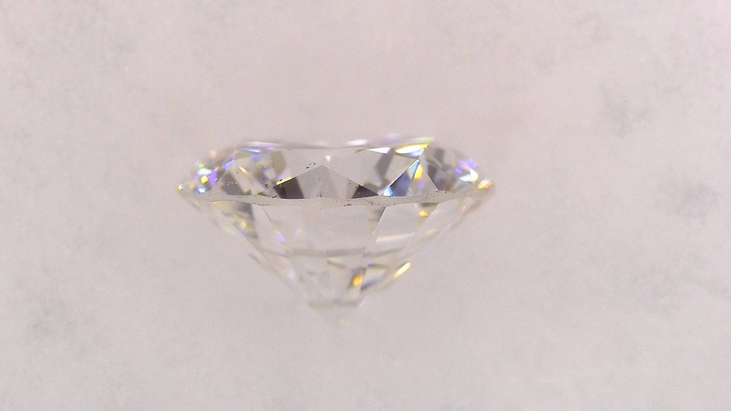 0.392ct F VS-2 VERY GOOD/VG/GD FAINT NATURAL 4.73-4.77X2.82mm Diamond Loose