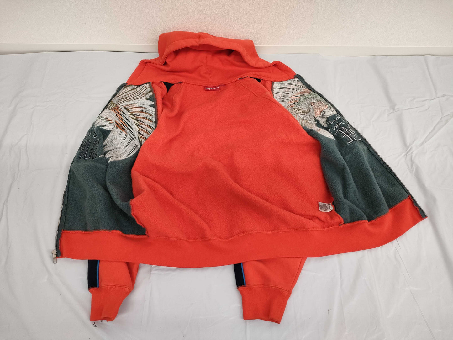 Supreme Embroidered Hoodie Top