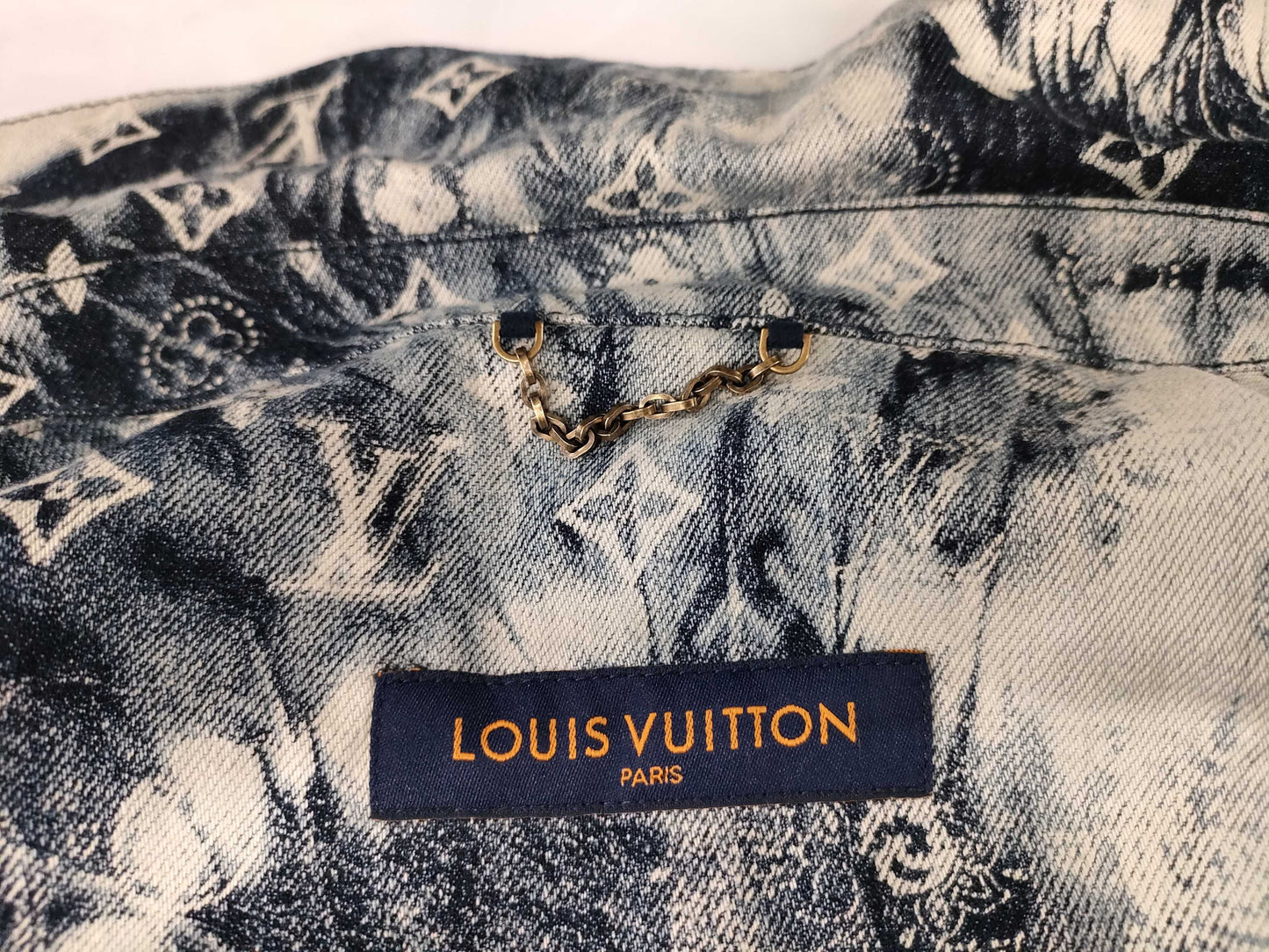 LOUIS VUITTON Monogram Bandana Short Sleeve Shirt