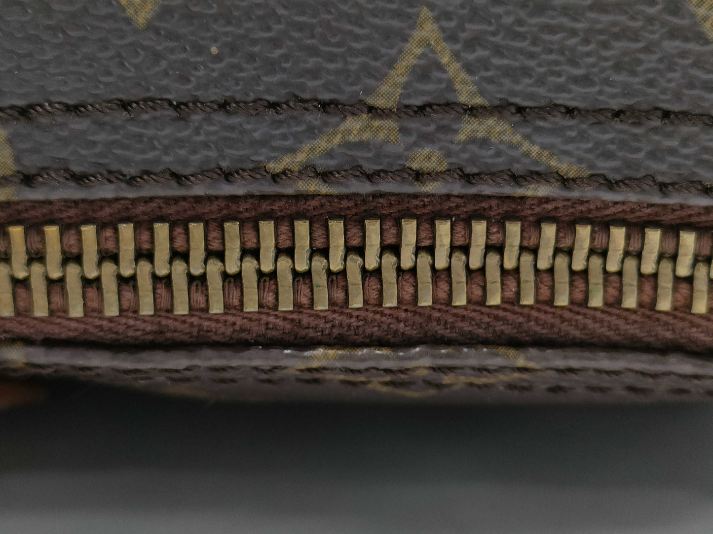 LOUIS VUITTON Monogram M41107 Speedy 35 Handbag with Pen Marks on the Inside