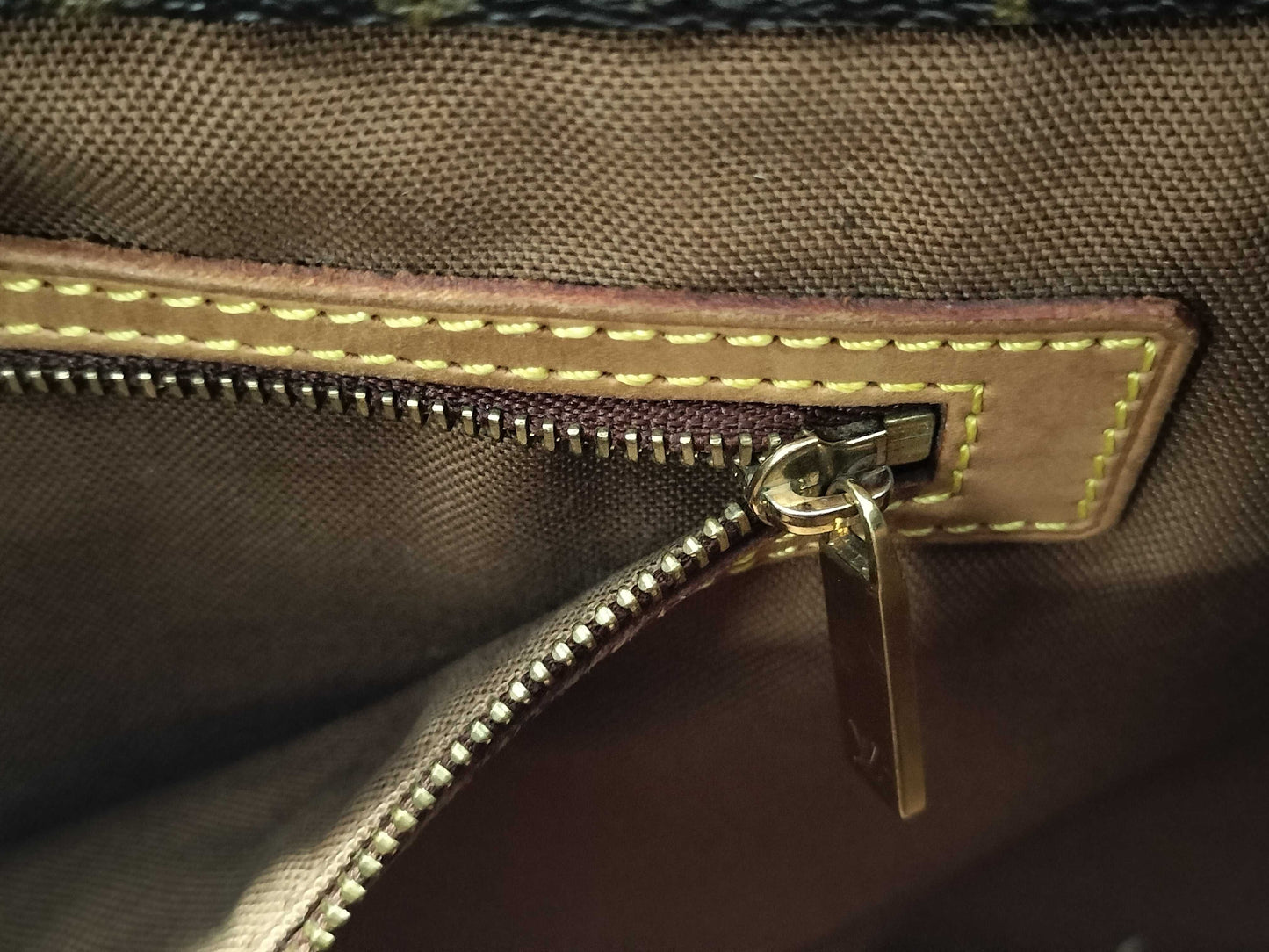 LOUIS VUITTON Monogram M51148 Cabas Piano Tote Bag