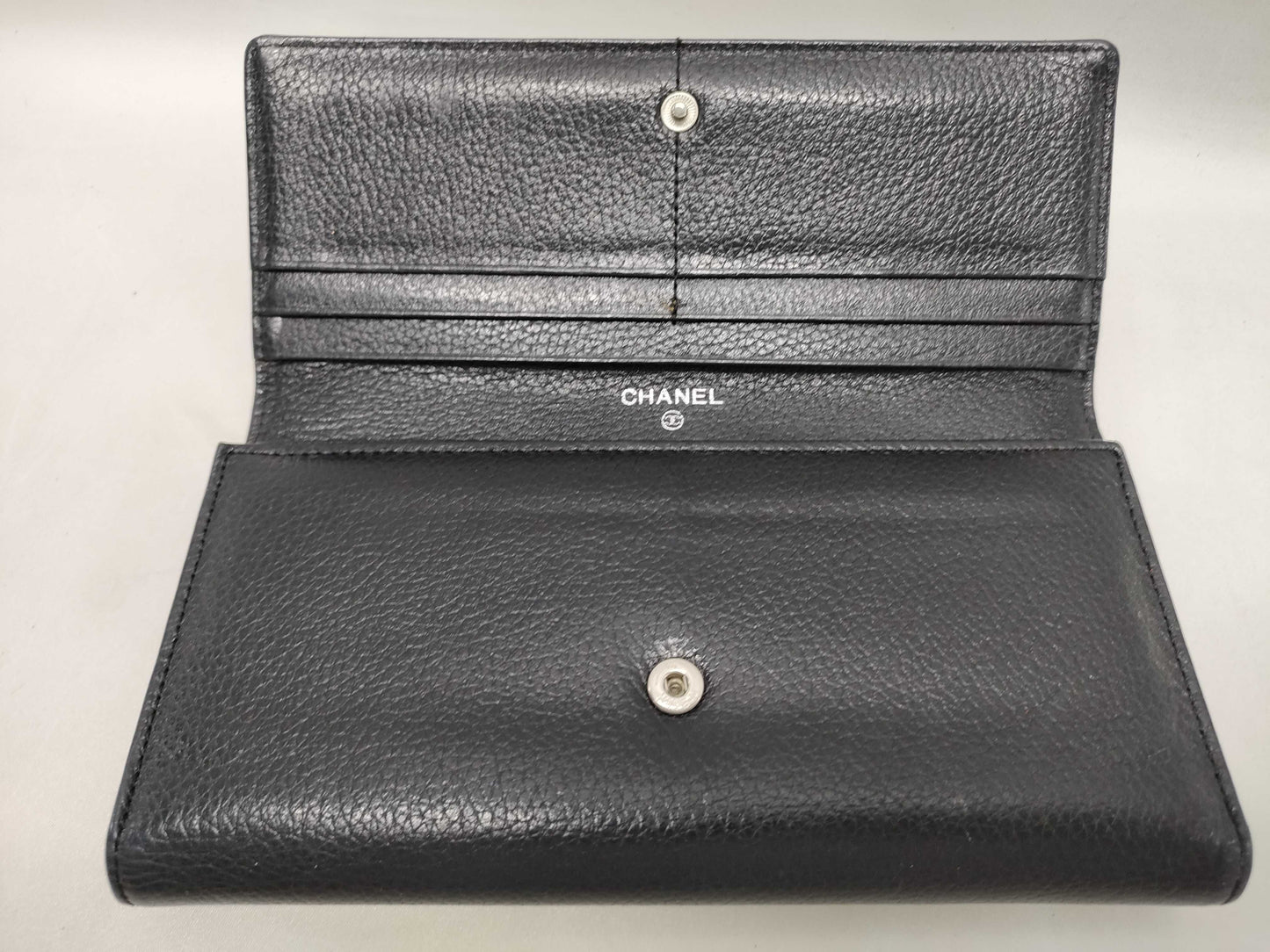 CHANEL Camellia Long Wallet