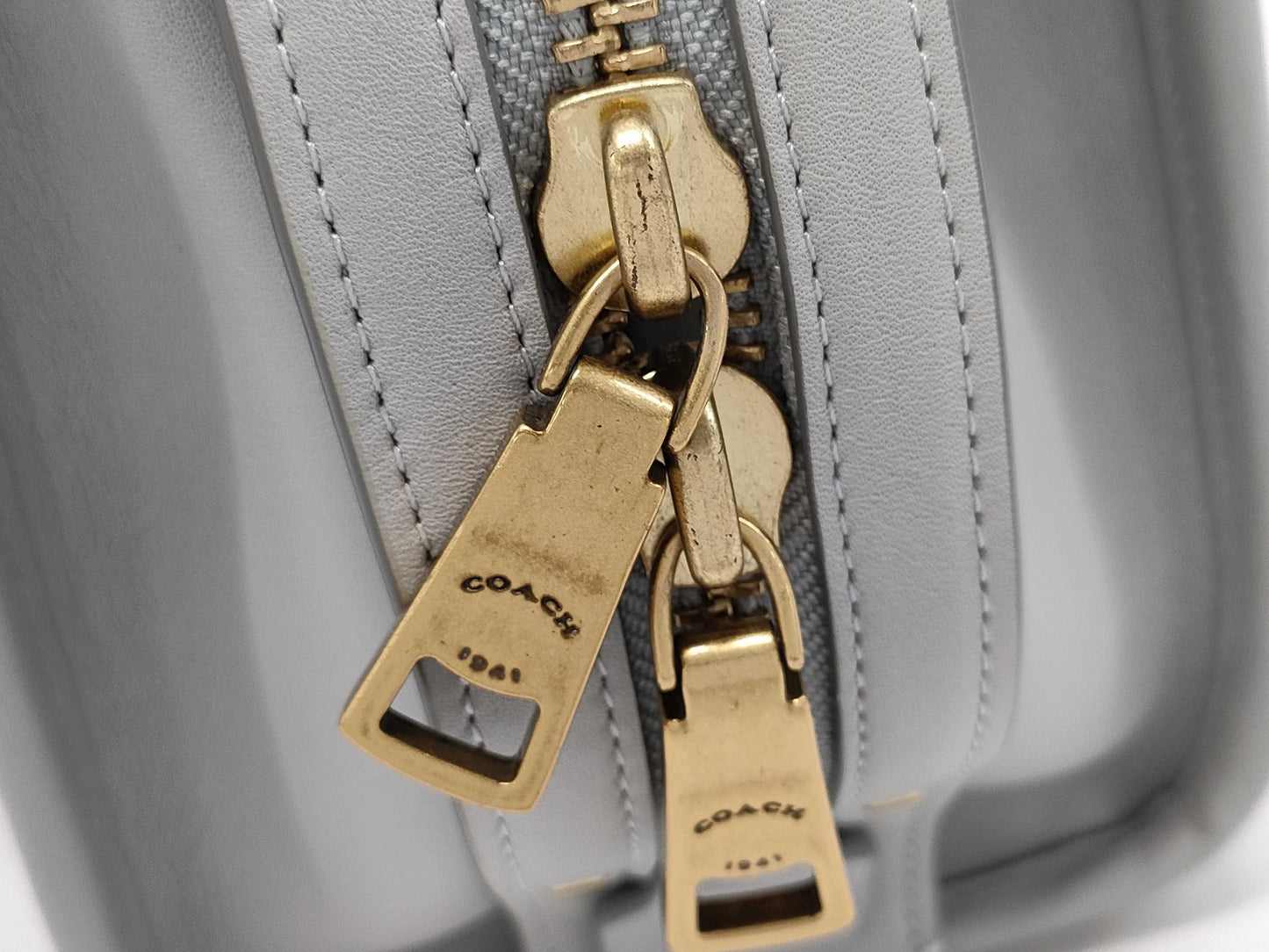 COACH Jean Michel 2-Way Handbag G2080-6688 Gray