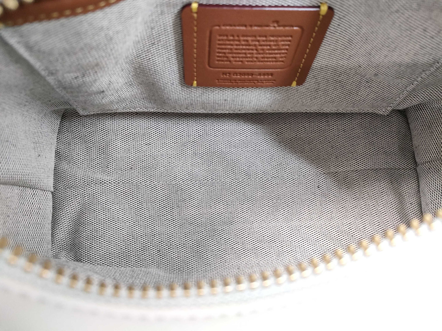 COACH Jean Michel 2-Way Handbag G2080-6688 Gray