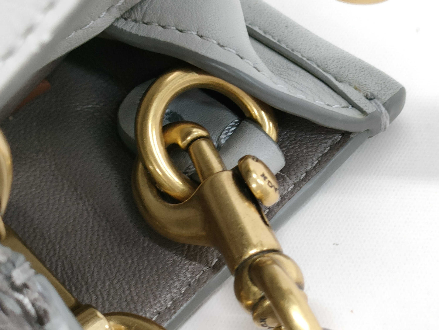 COACH Jean Michel 2-Way Handbag G2080-6688 Gray