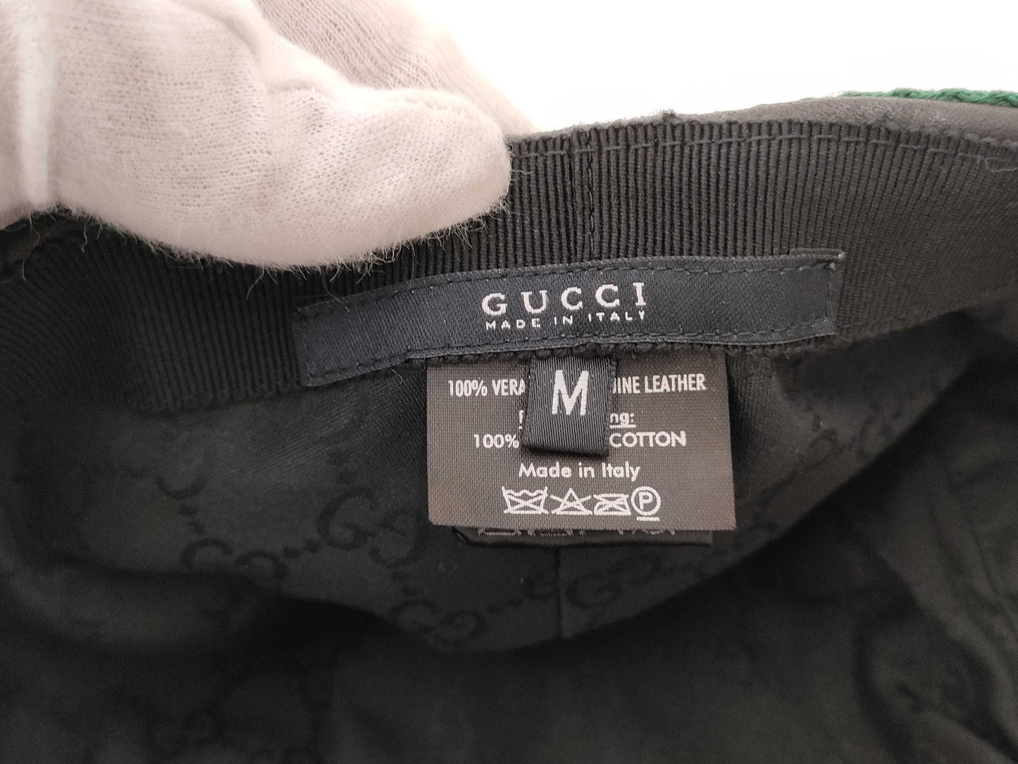 GUCCI Leather Hunting Cap Other Accessories