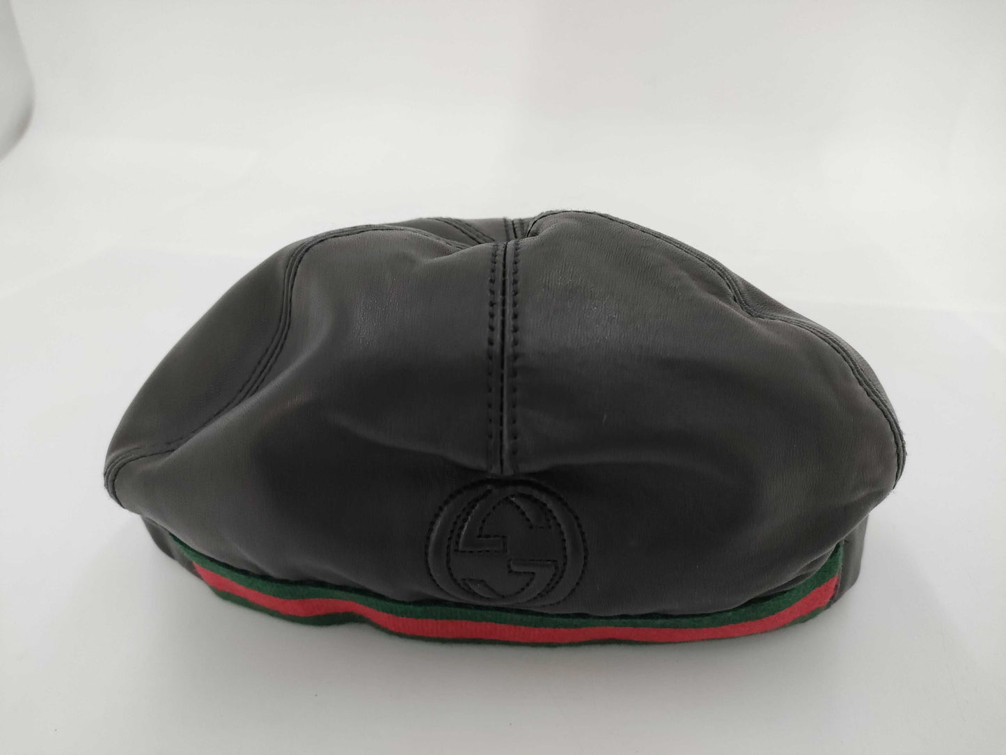 GUCCI Leather Hunting Cap Other Accessories