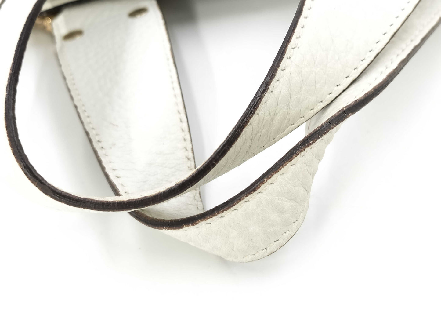 GUCCI 131324 White Handbag