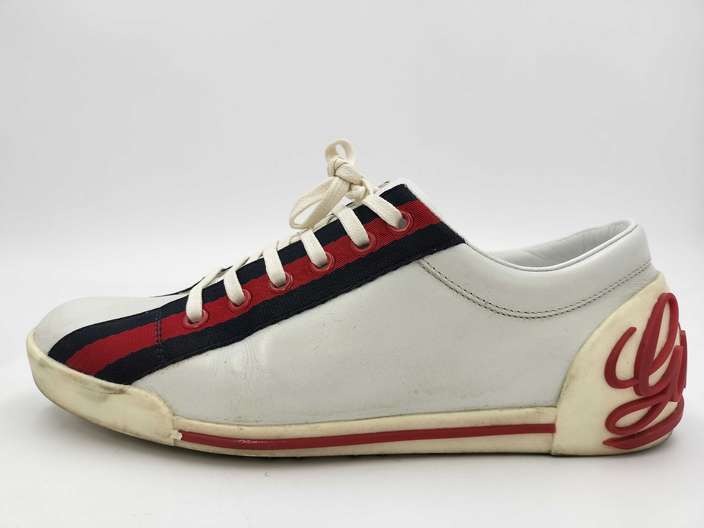 GUCCI 115397 Sherry Line Black Sneakers