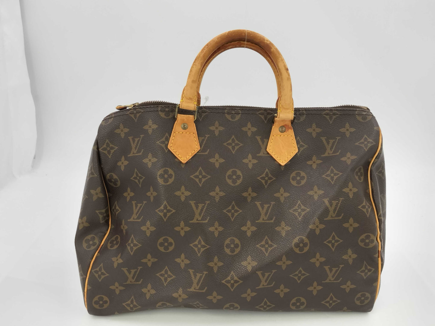 LOUIS VUITTON Monogram Speedy 35 Boston Bag