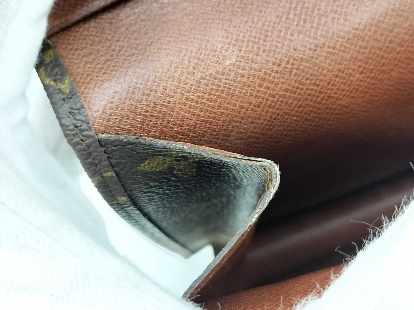 LOUIS VUITTON Monogram Pochette Lava 23 Second Bag