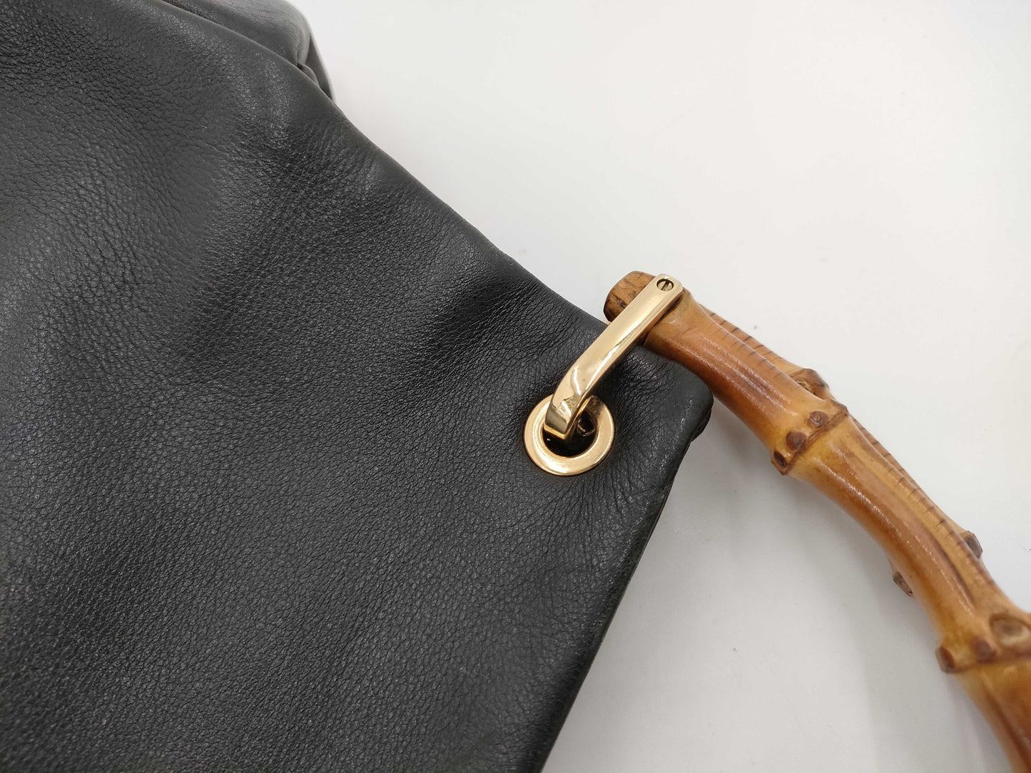GUCCI Bamboo 000・3444・0580 Handbag Handbag