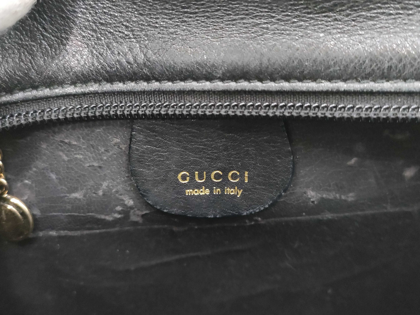 GUCCI Bamboo 000・3444・0580 Handbag Handbag