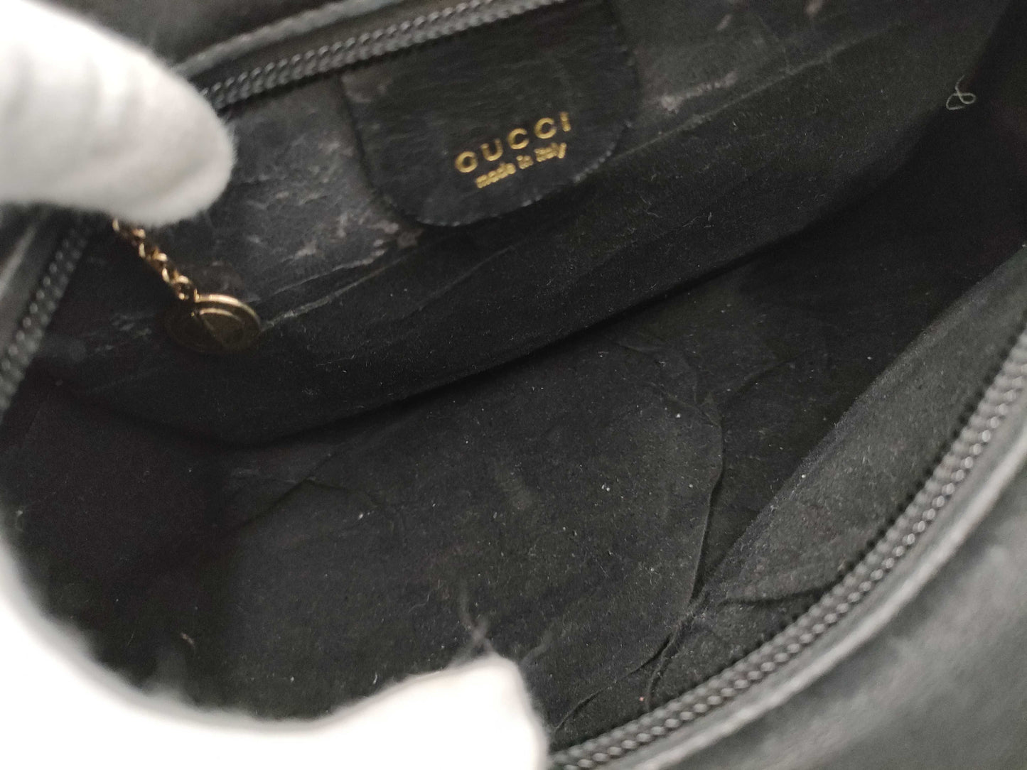 GUCCI Bamboo 000・3444・0580 Handbag Handbag