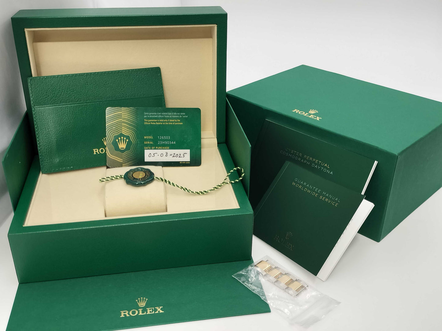ROLEX 126503G 23H90344 Men's Watch
