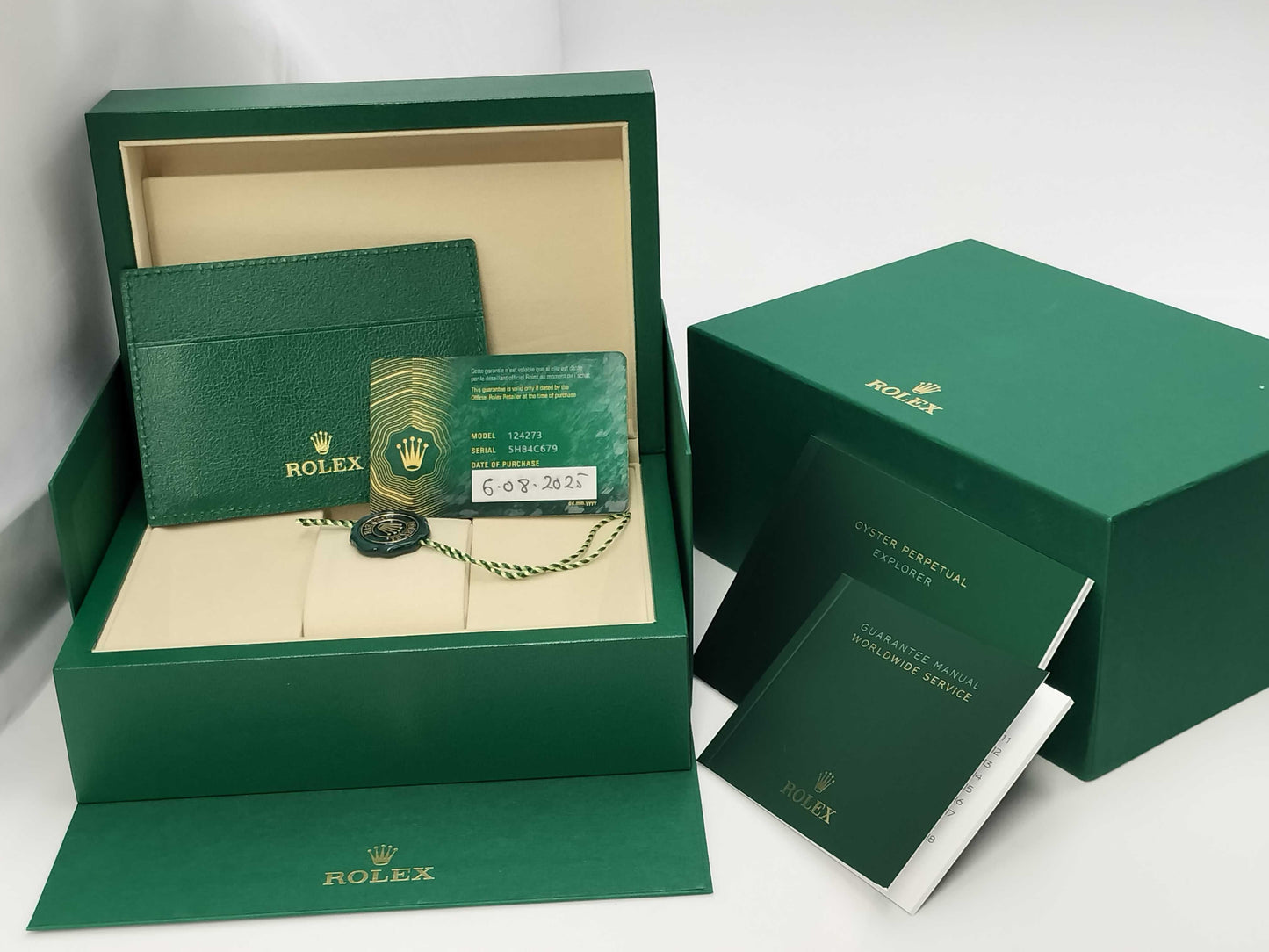 ROLEX 124273 5H84C679 Boys' Watch